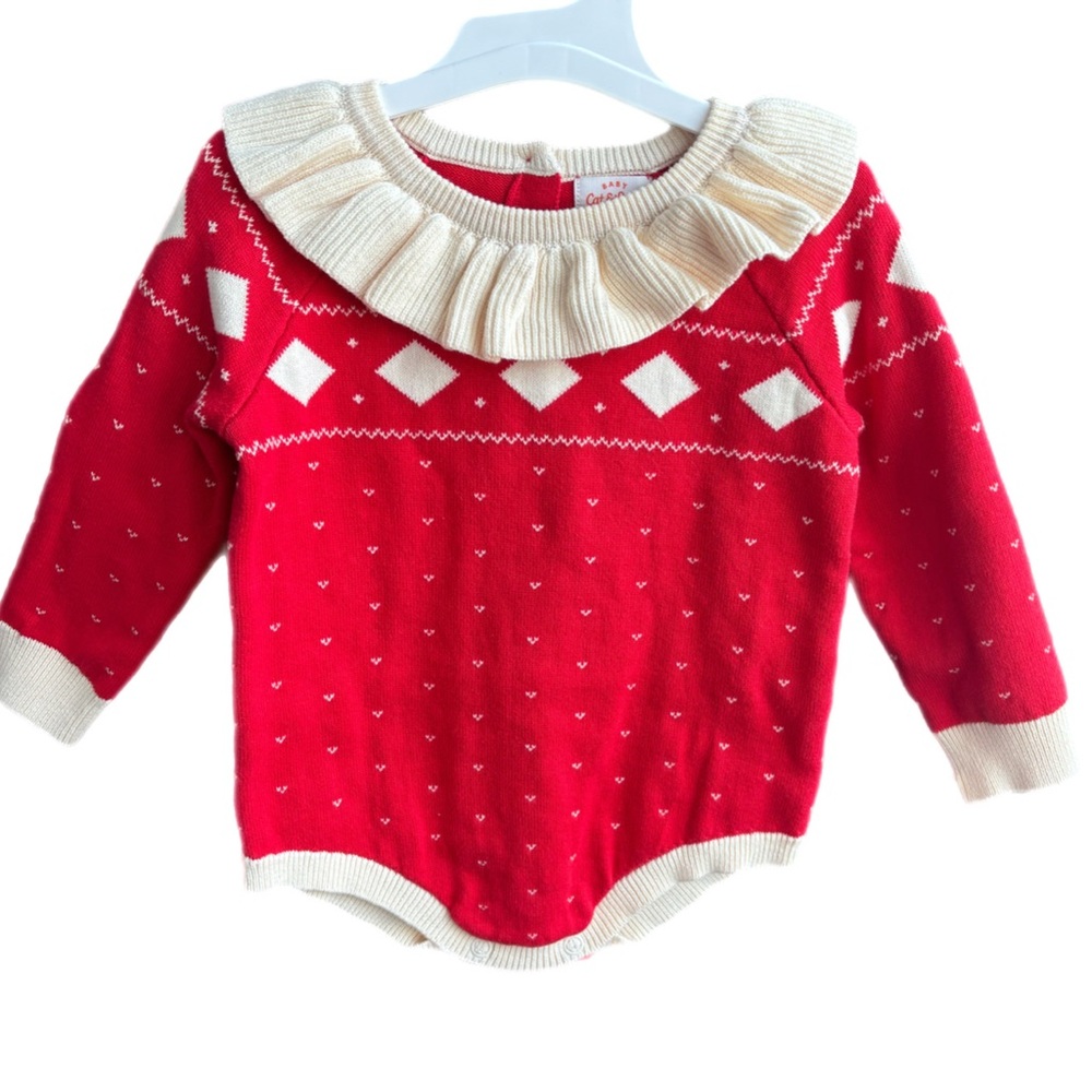 Baby Sweater Onsie